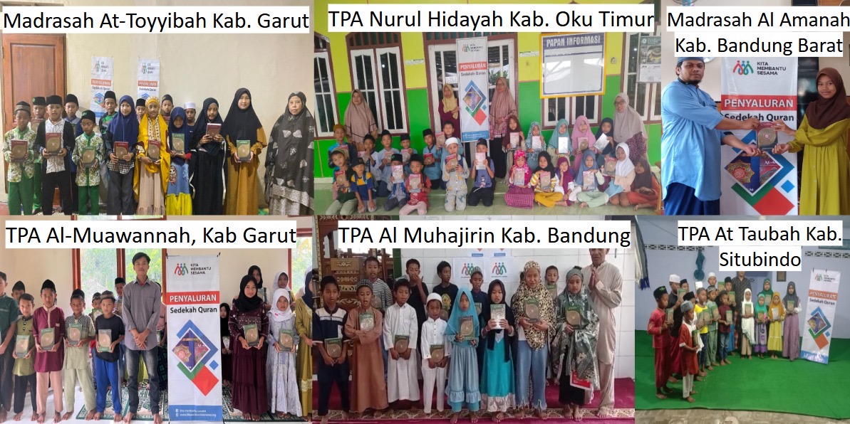 PENYALURAN AL-QURAN KE BERBAGAI DAERAH