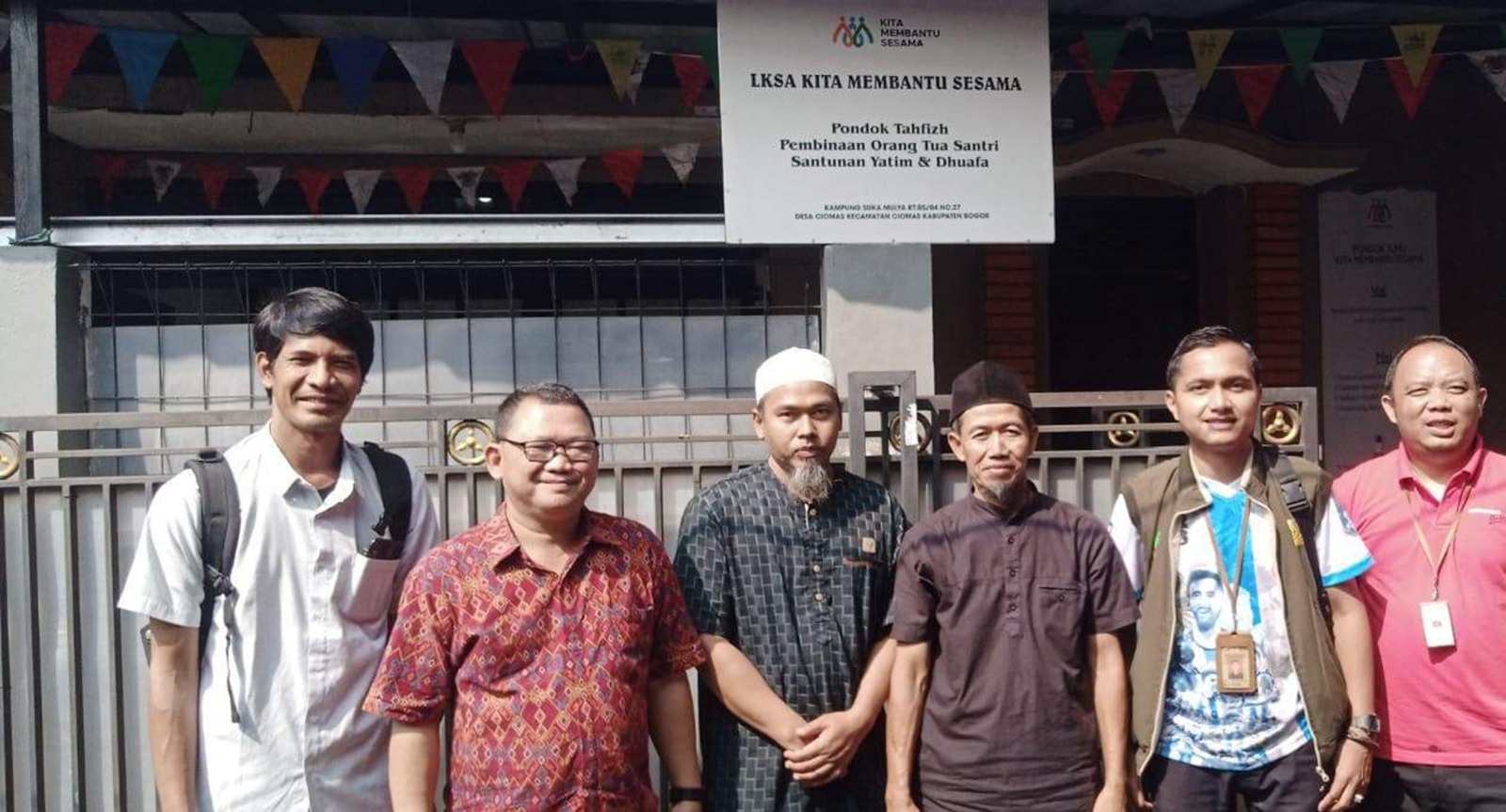 MENERIMA KUNJUNGAN TIM DINSOS BOGOR