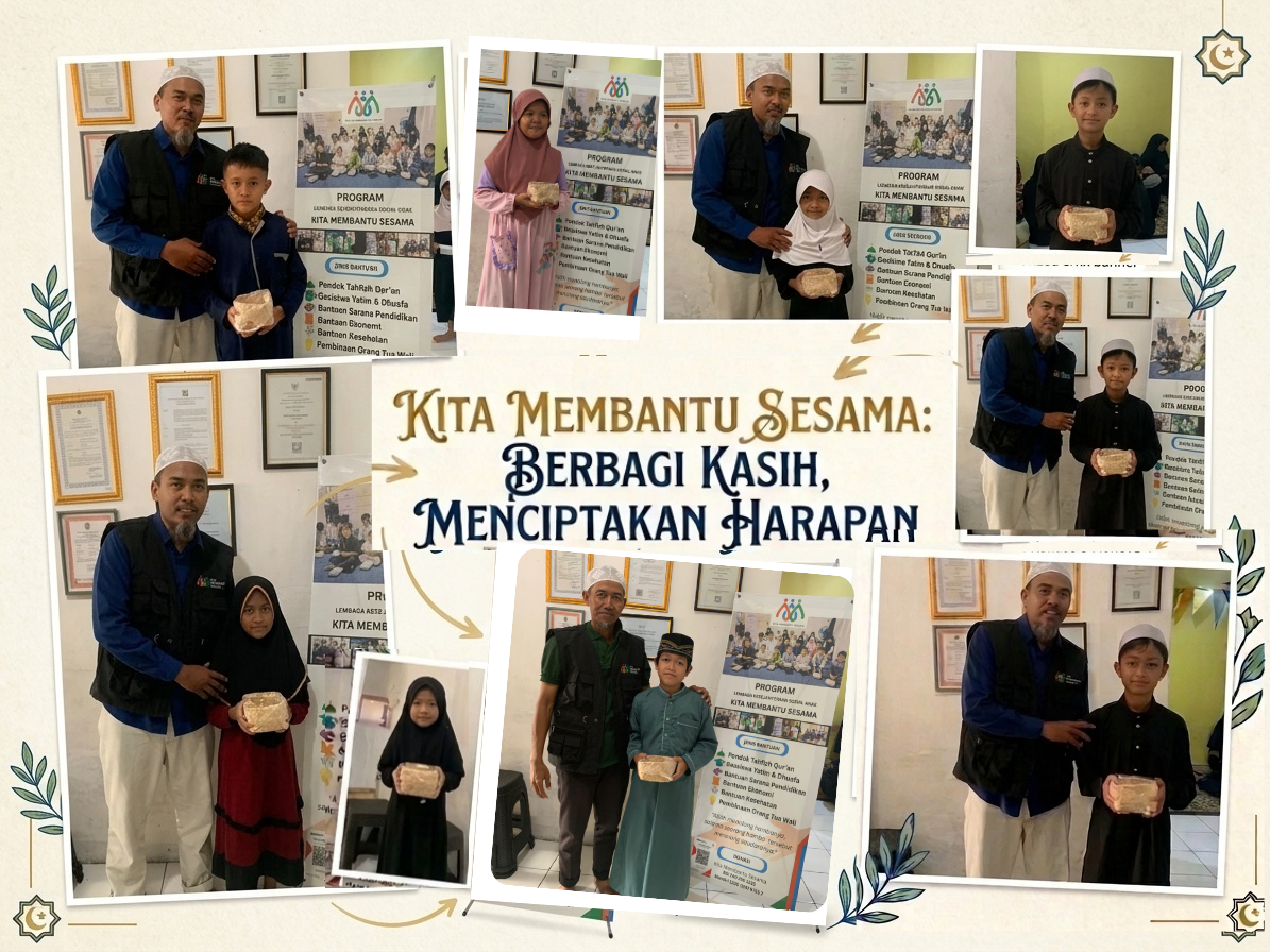PEMBAGIAN BERAS KEPADA ANAK BINAAN