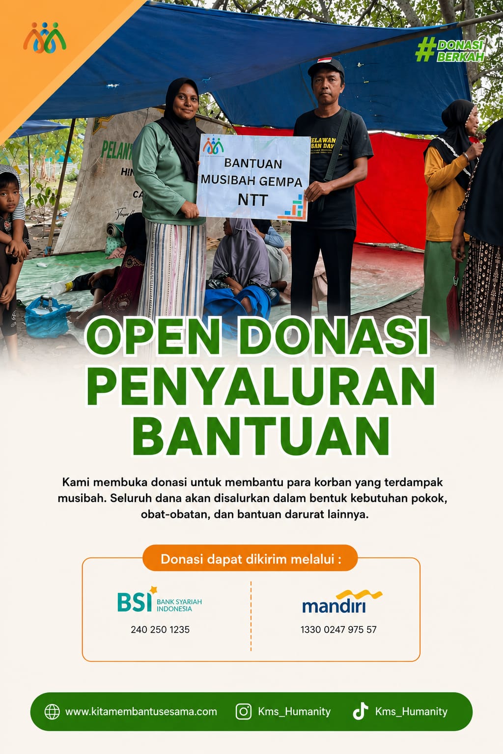 Bantuan korban Benacan alam NTT